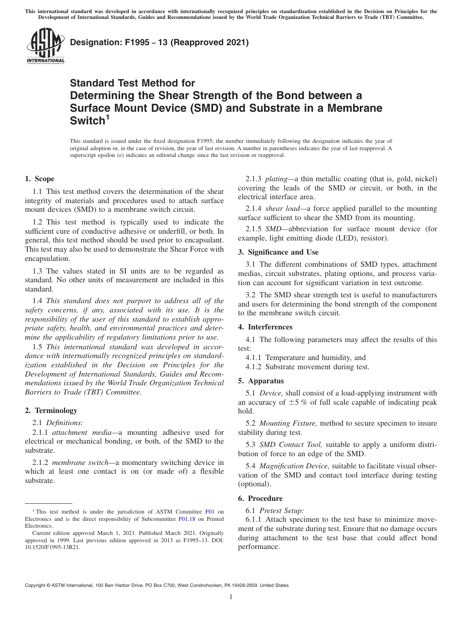 ASTM F1995 - 13 (2021).pdf_第1页