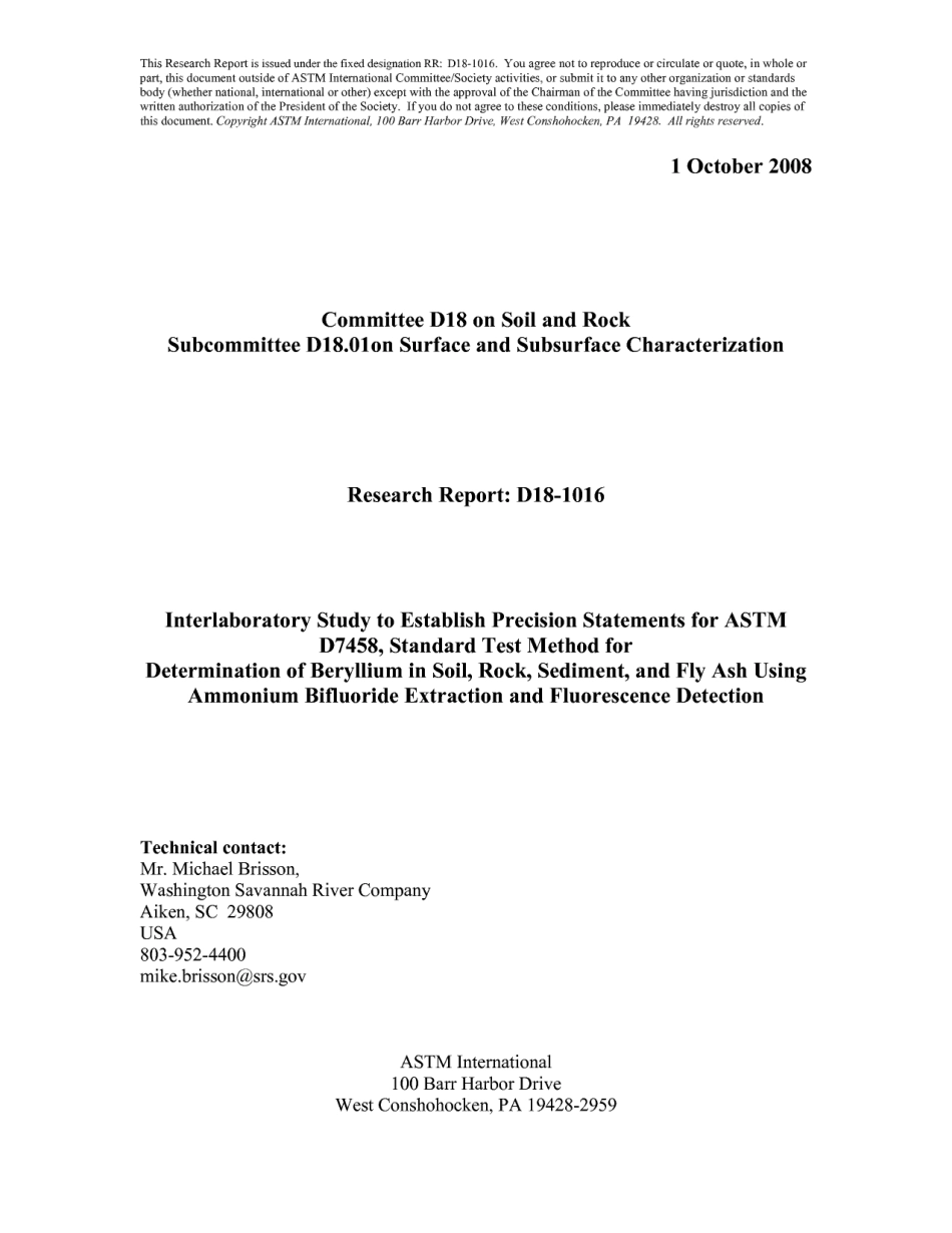 ASTM RR-D18-1016 2008.pdf_第1页