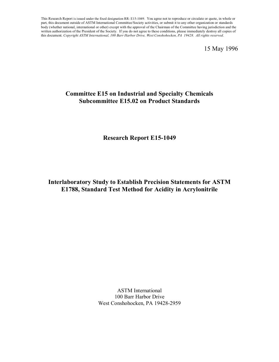 ASTM RR-E15-1049 1996.pdf_第1页