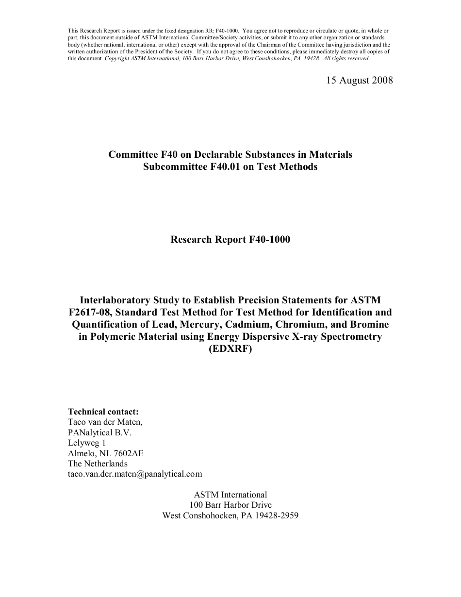 ASTM RR-F40-1000 2008.pdf_第1页