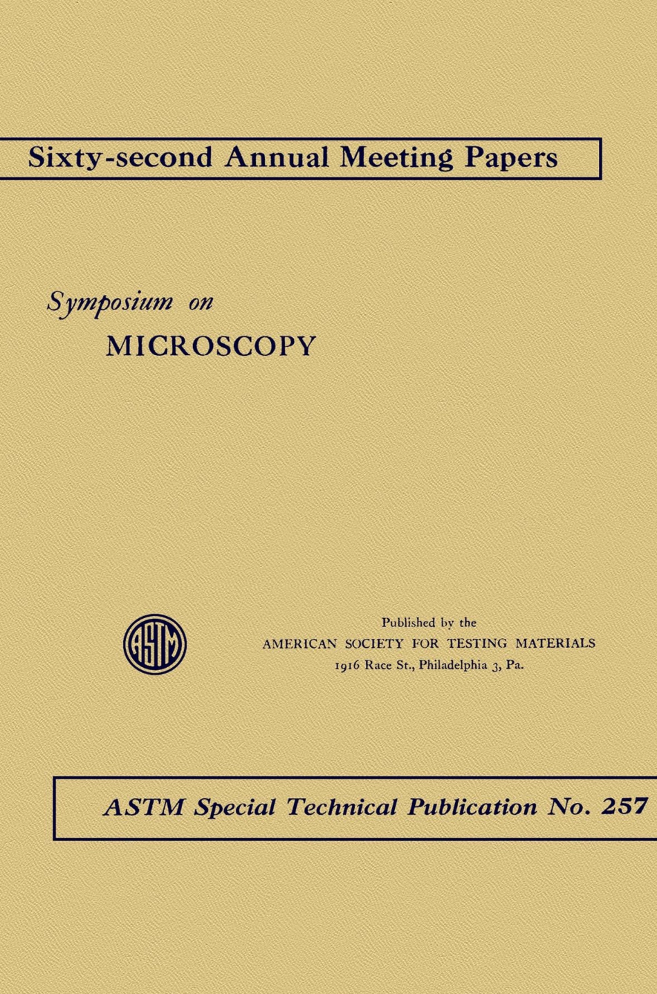 ASTM STP 257-1959.pdf_第1页
