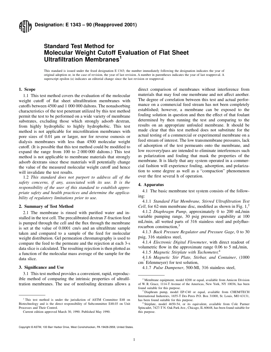 ASTM E1343 - 90 (2001).pdf_第1页