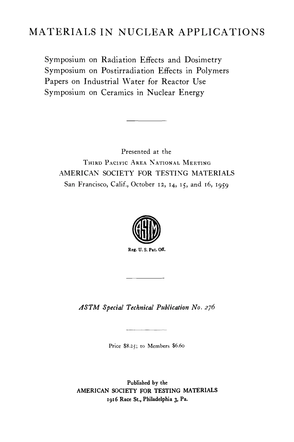 ASTM STP 276-1960.pdf_第2页