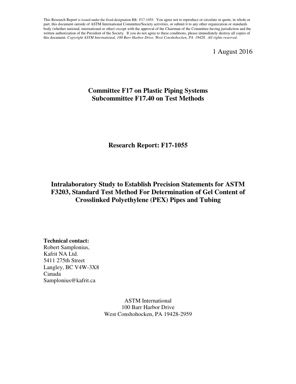 ASTM RR-F17-1055 2016.pdf_第1页