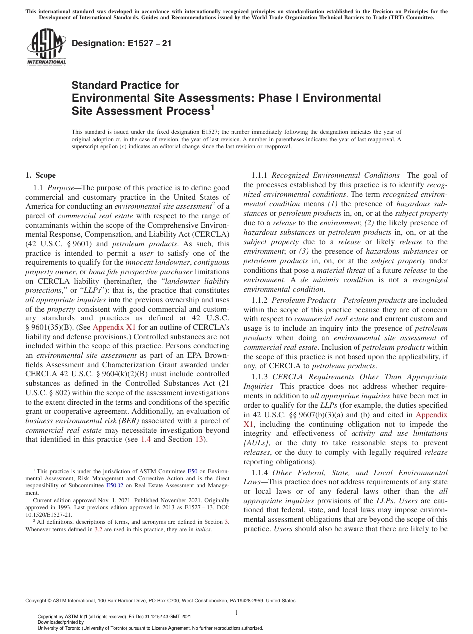 ASTM E1527 - 21.pdf_第1页