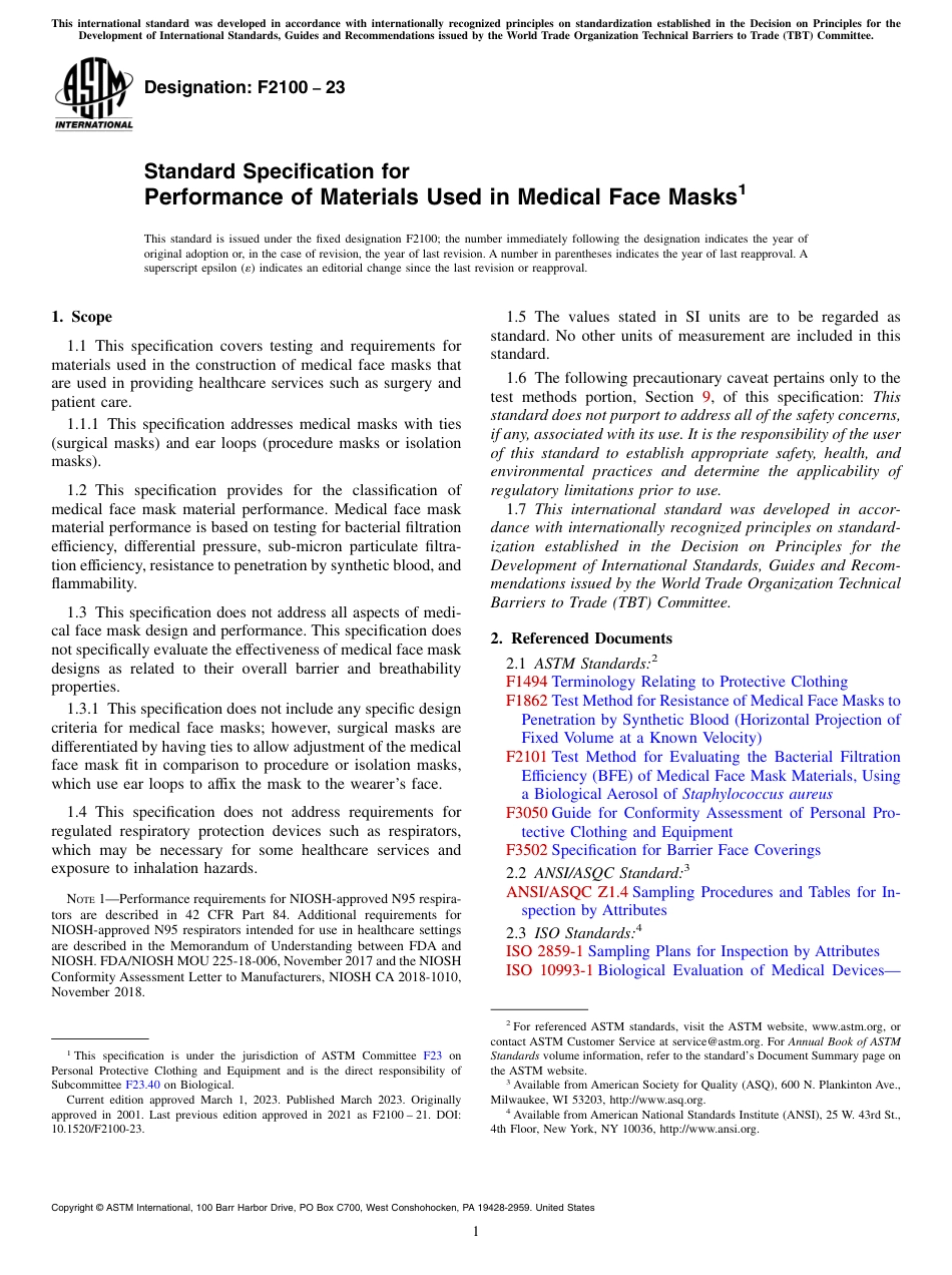 ASTM F2100 - 23.pdf_第1页