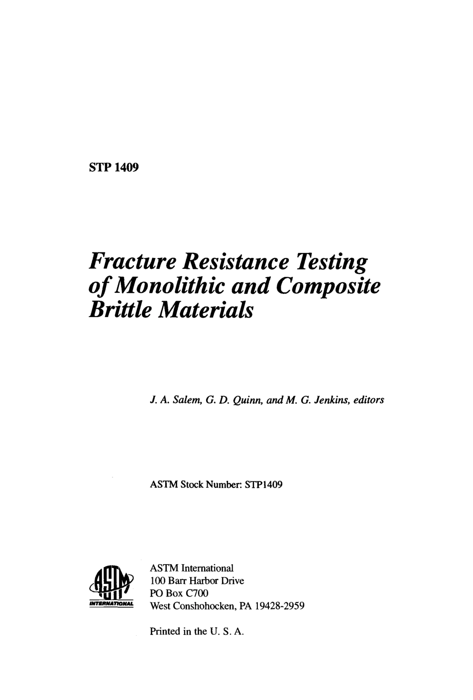 ASTM STP 1409-2002.pdf_第2页