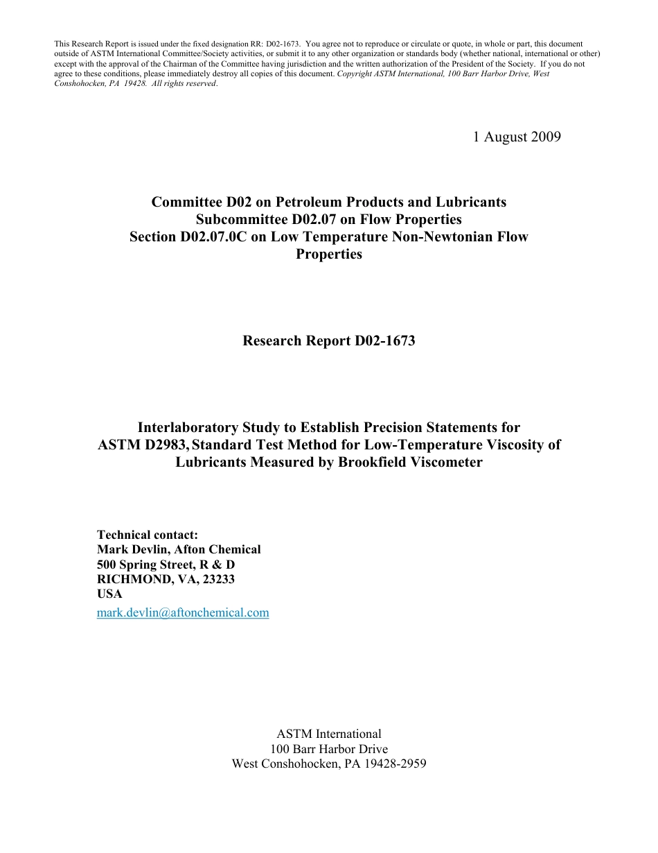 ASTM RR-D02-1673 2009.pdf_第1页