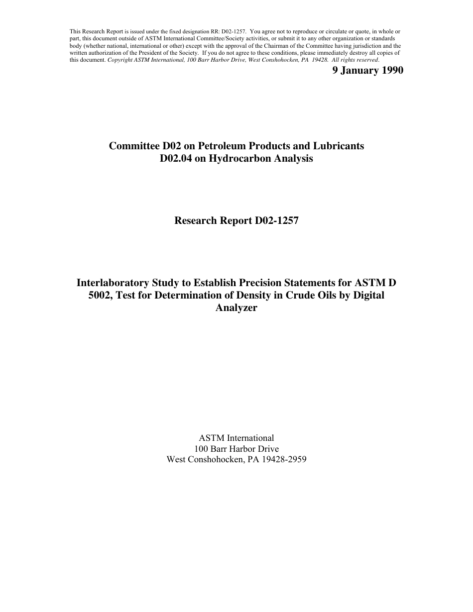 ASTM RR-D02-1257 1990.pdf_第1页
