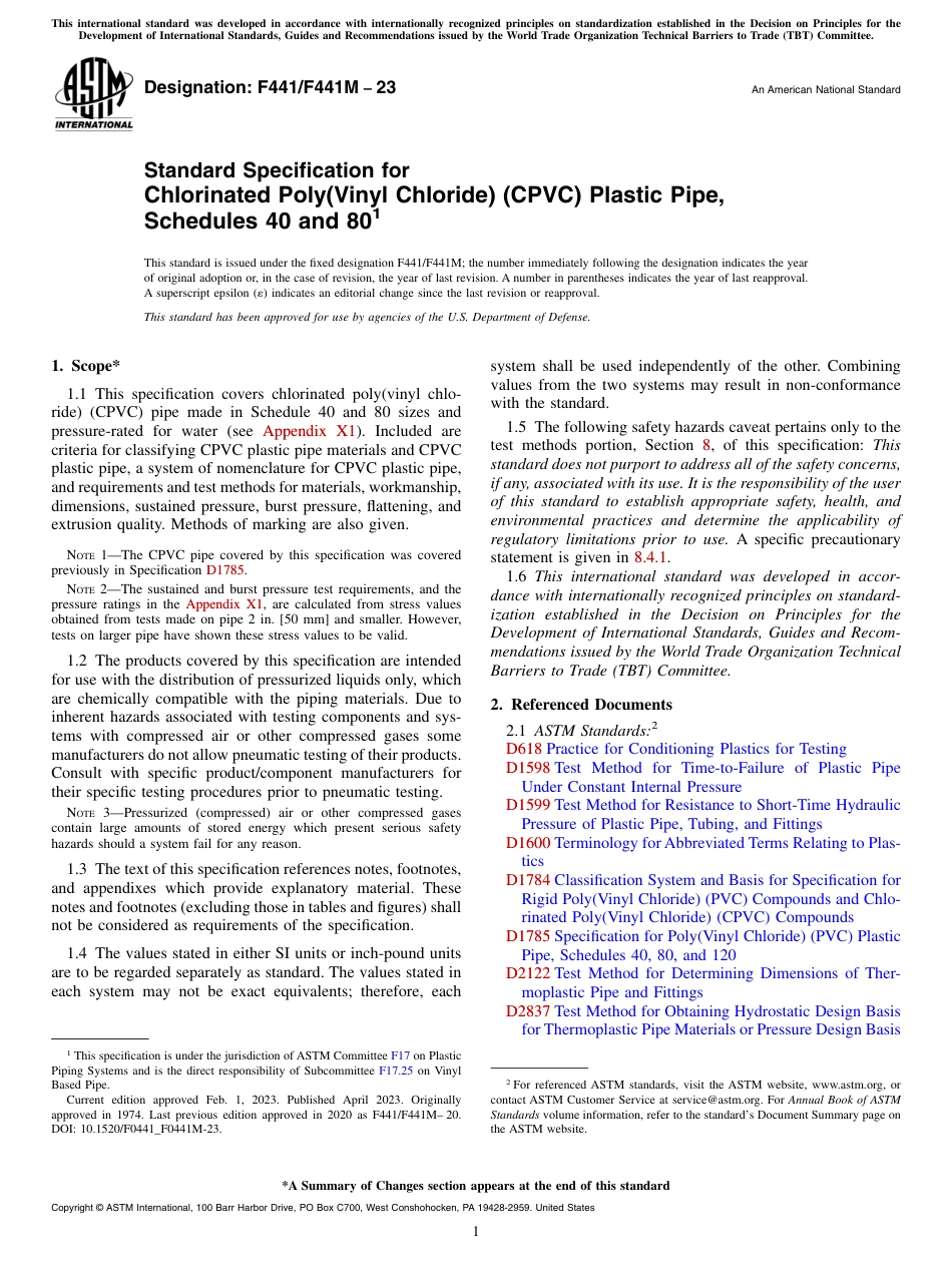 ASTM F441 - F 441M - 23.pdf_第1页