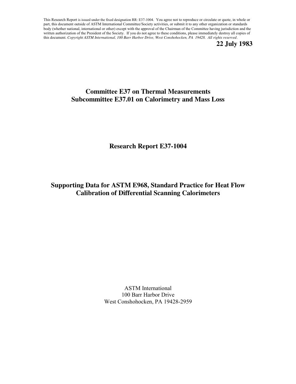 ASTM RR-E37-1004 1983.pdf_第1页