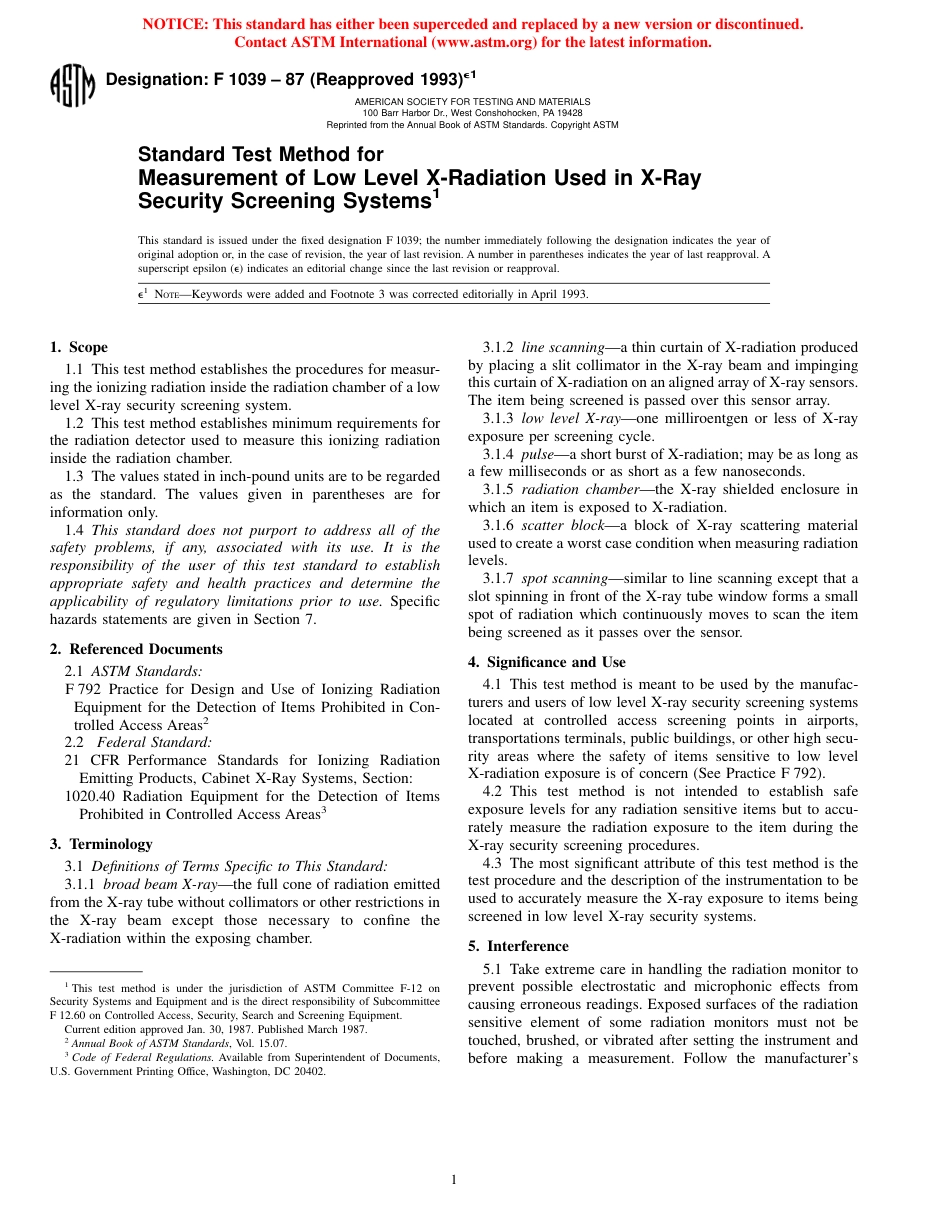 ASTM F1039 - 87 (1993)e1.pdf_第1页