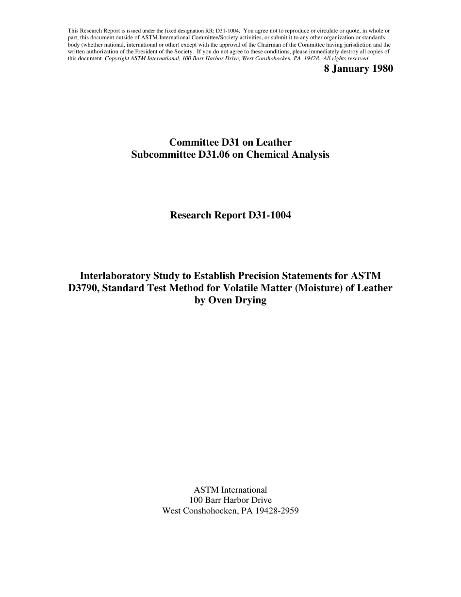 ASTM RR-D31-1004 1980.pdf_第1页