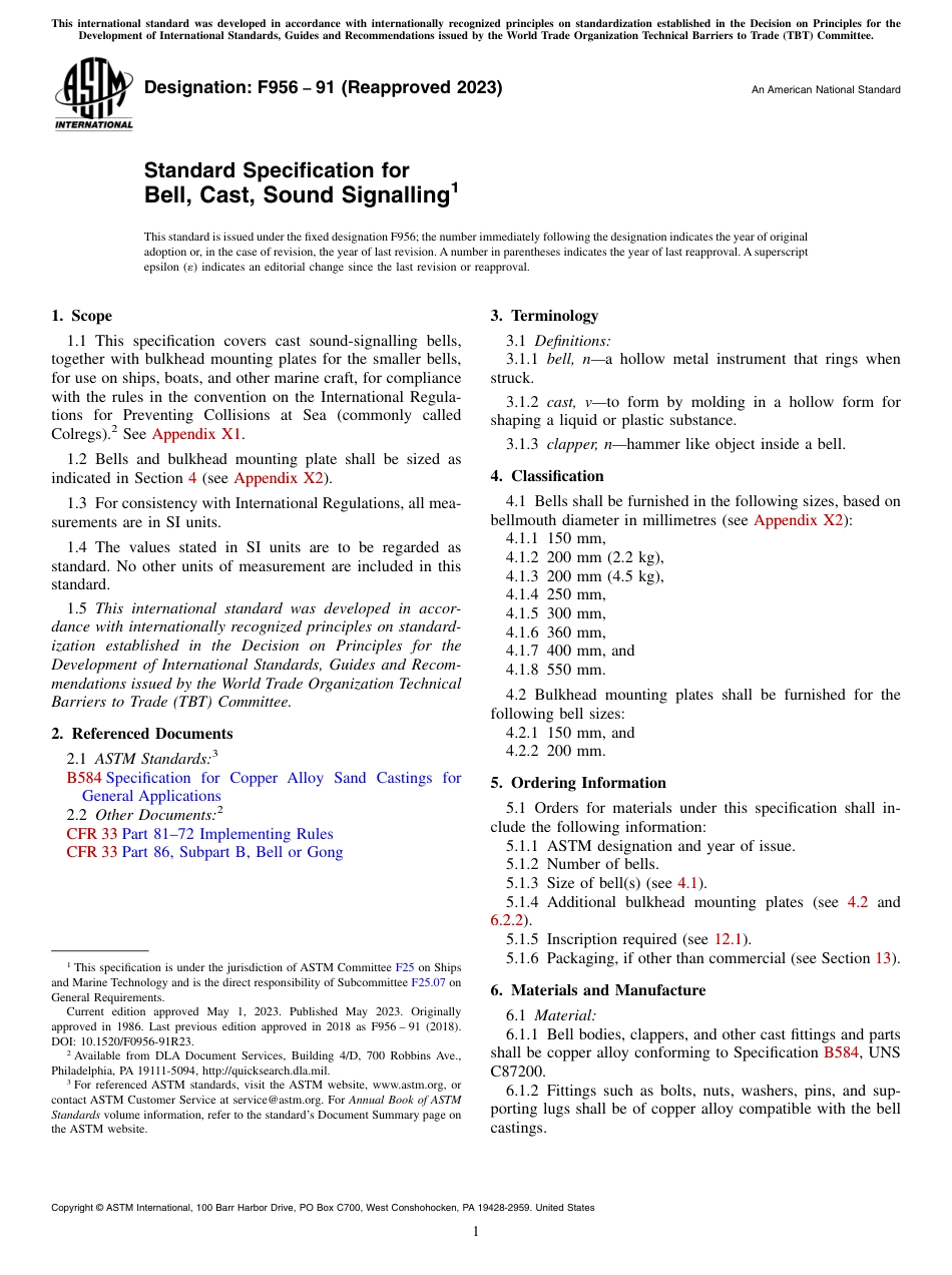 ASTM F956 - 91 (2023).pdf_第1页