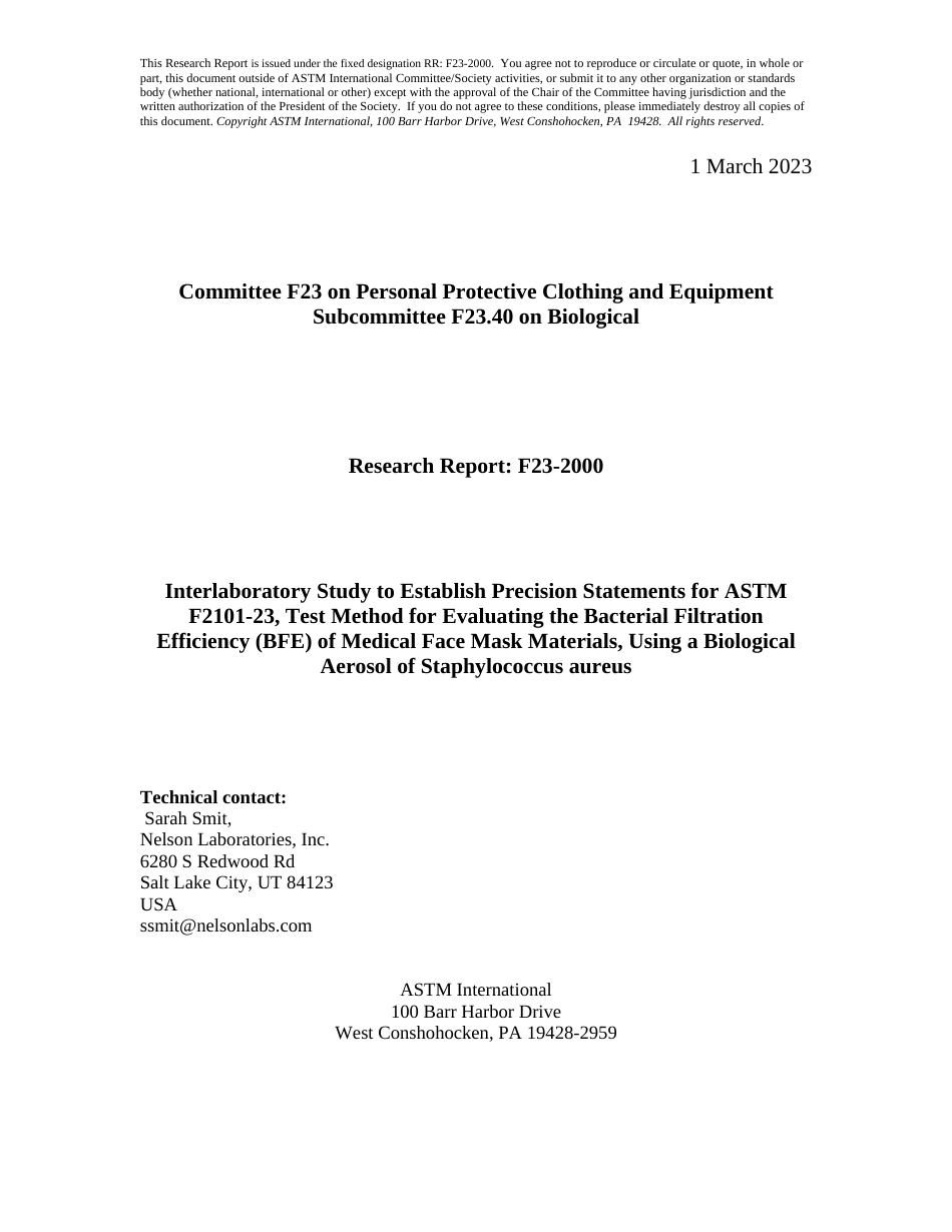 ASTM RR-F23-2000 2023.pdf_第1页