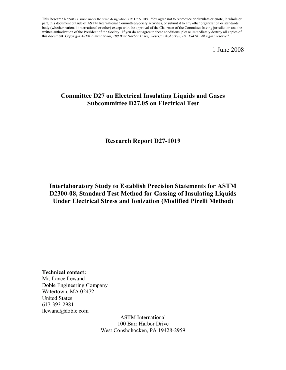ASTM RR-D27-1019 2008.pdf_第1页
