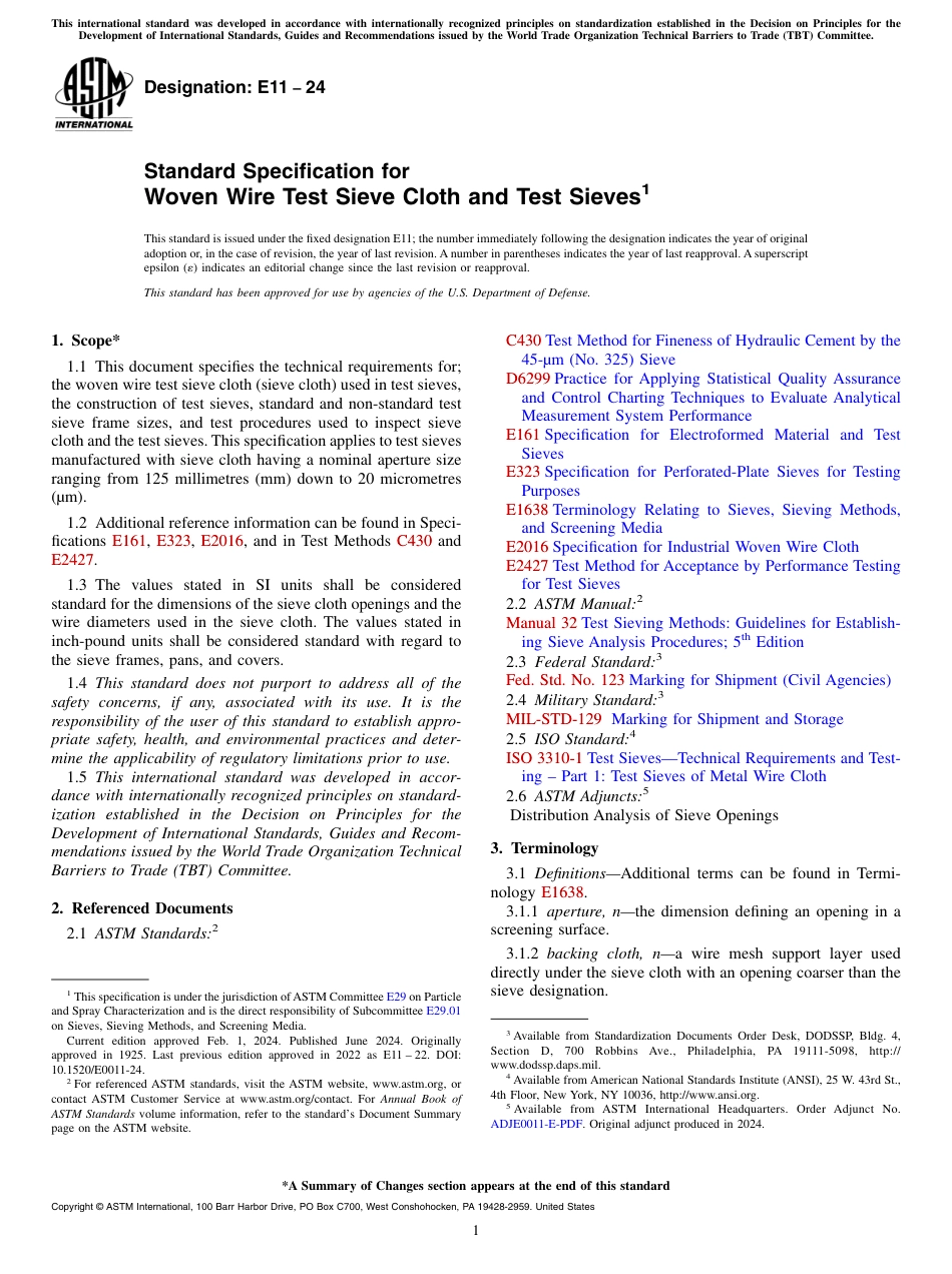 ASTM E11 - 24.pdf_第1页