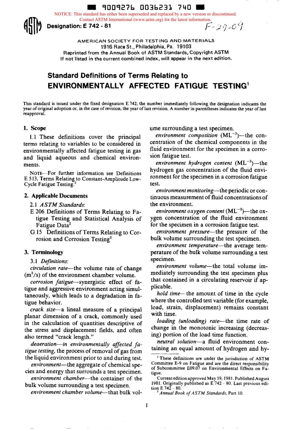 ASTM E742 - 81 scan.pdf_第1页