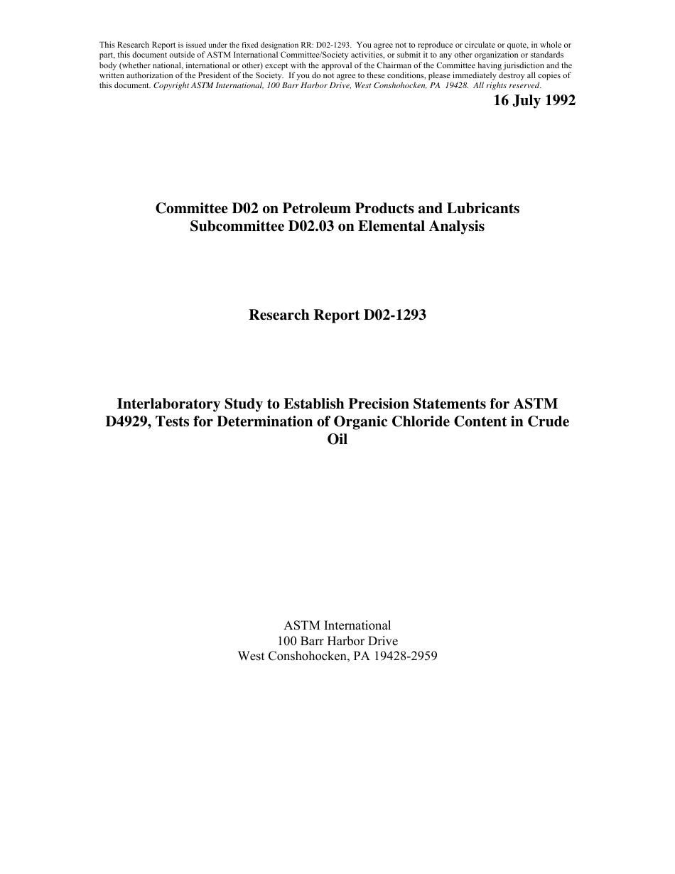 ASTM RR-D02-1293 1992.pdf_第1页
