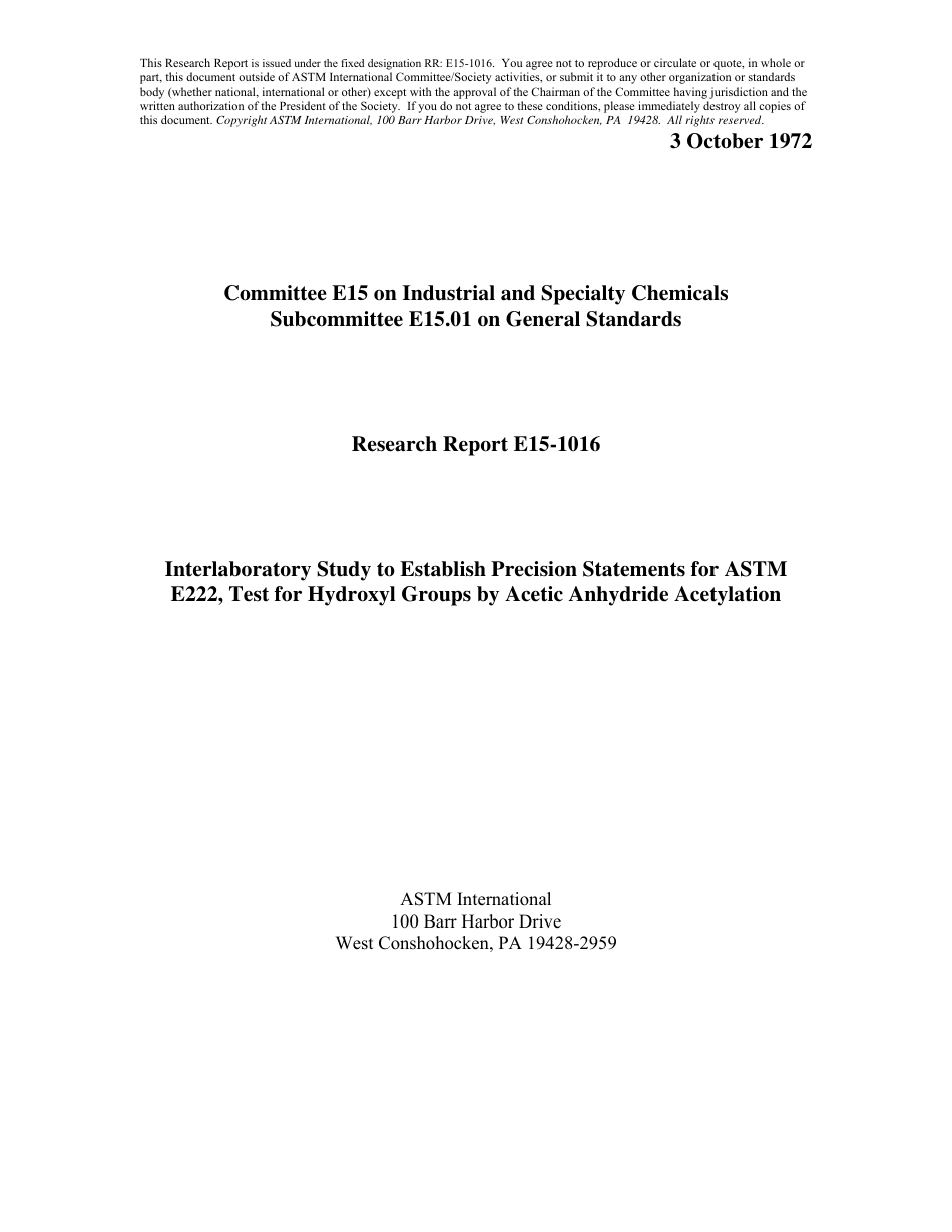 ASTM RR-E15-1016 1972.pdf_第1页