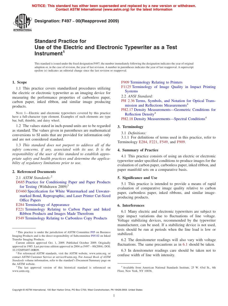 ASTM F497 - 00 (2009).pdf_第1页