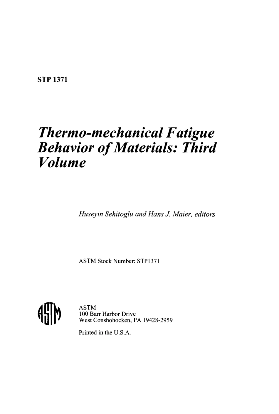 ASTM STP 1371-2000.pdf_第2页