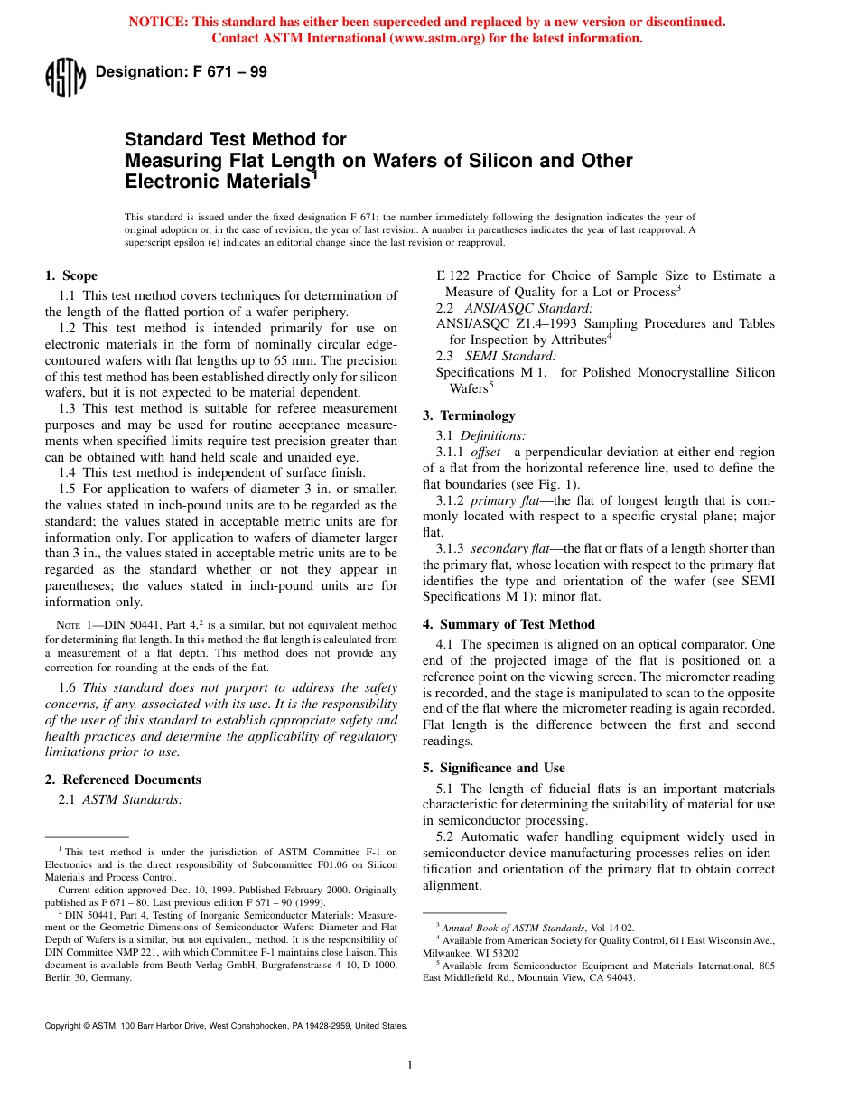 ASTM F671 - 99.pdf_第1页