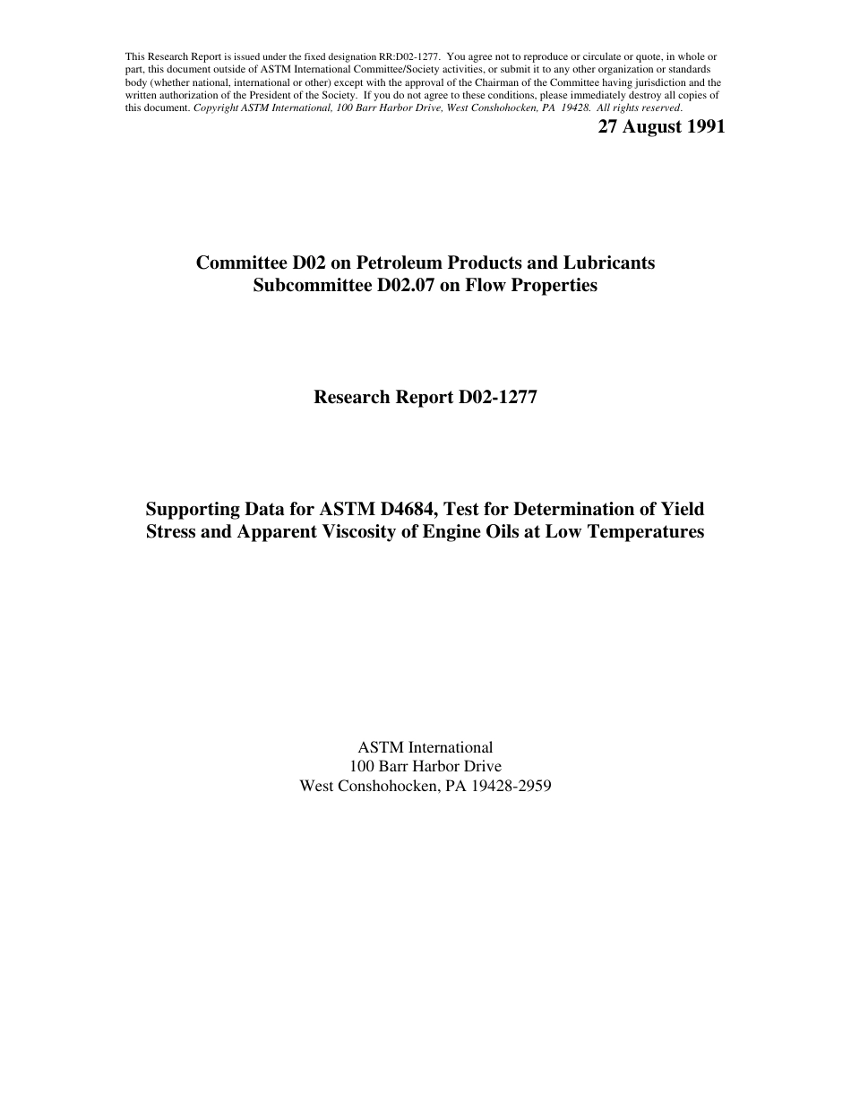 ASTM RR-D02-1277 1991.pdf_第1页