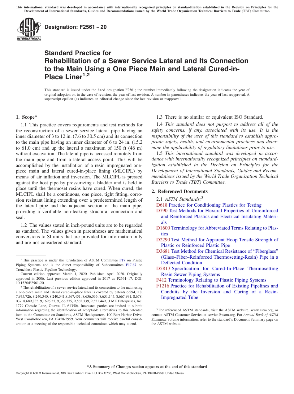 ASTM F2561 - 20.pdf_第1页