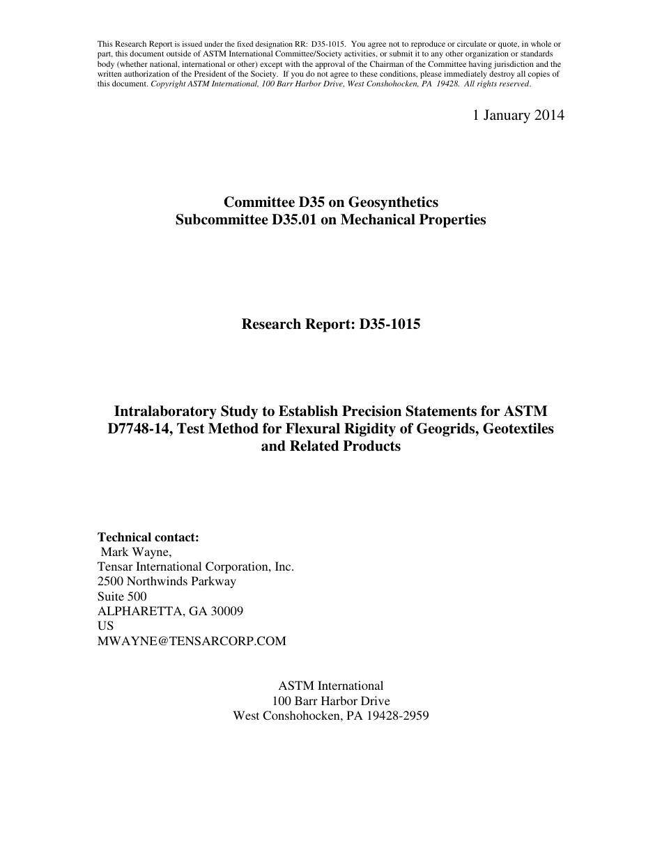 ASTM RR-D35-1015 2014.pdf_第1页
