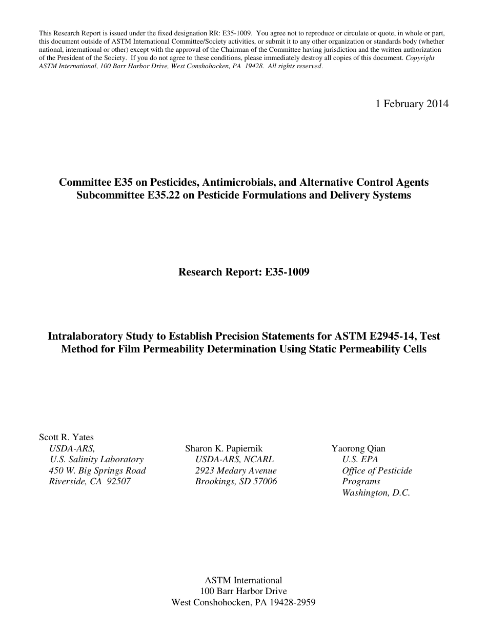ASTM RR-E35-1009 2014.pdf_第1页