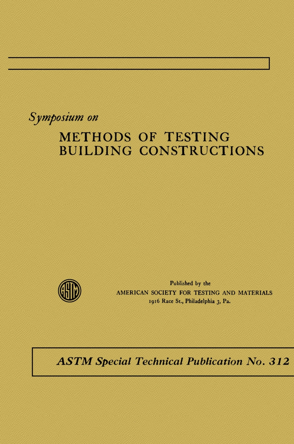 ASTM STP 312-1962.pdf_第1页