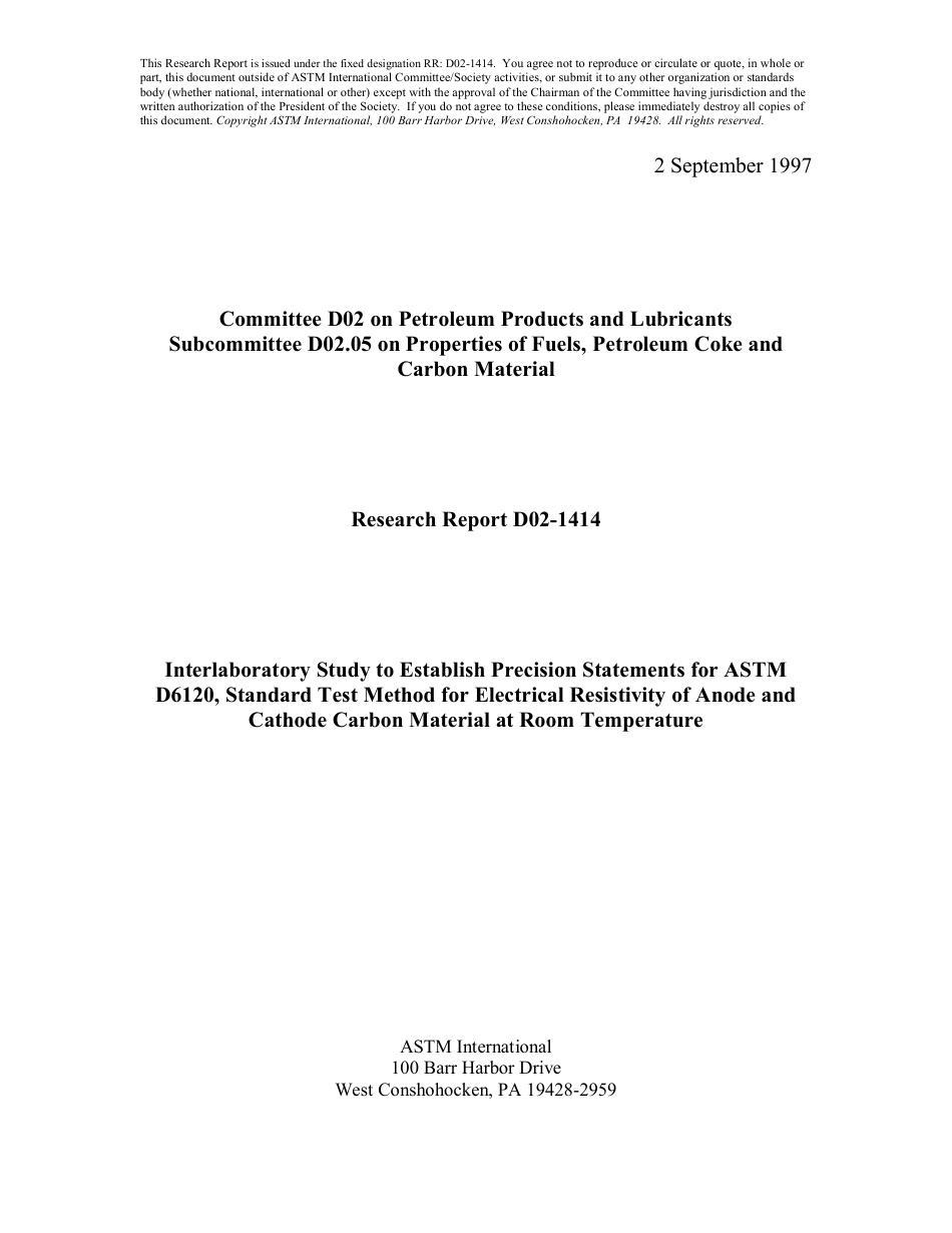 ASTM RR-D02-1414 1997.pdf_第1页