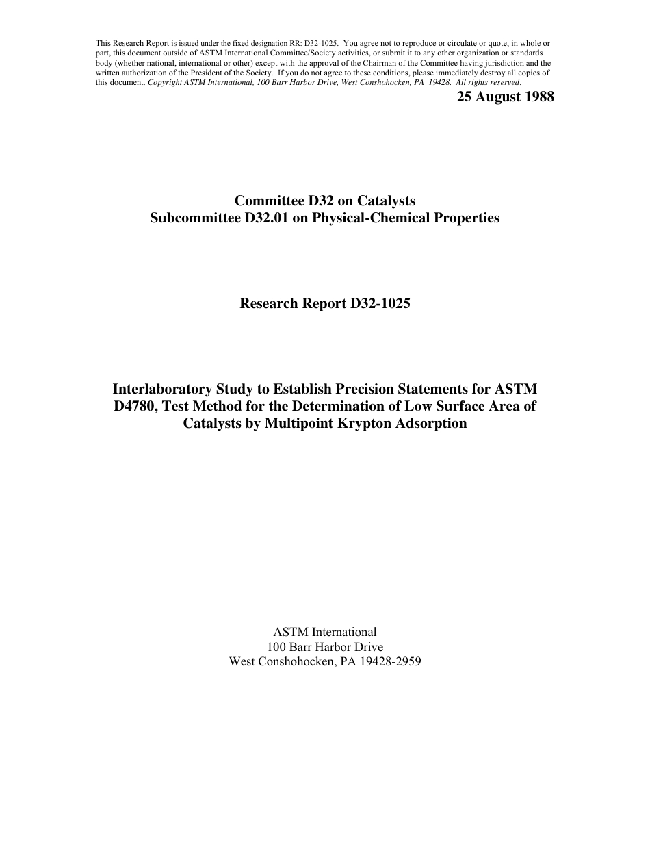 ASTM RR-D32-1025 1988.pdf_第1页