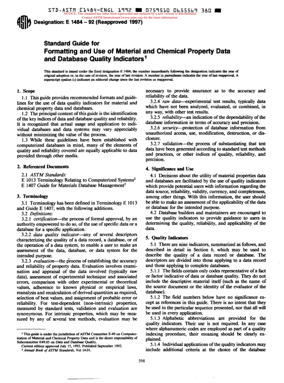 ASTM E1484 - 92 (1997) scan.pdf_第1页