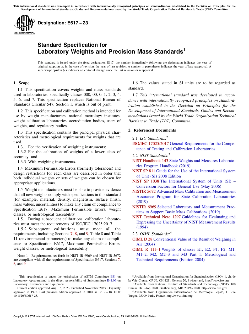 ASTM E617 - 23(1).pdf_第1页