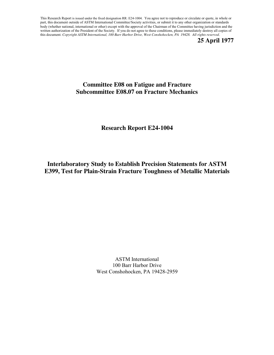 ASTM RR-E24-1004 1977.pdf_第1页