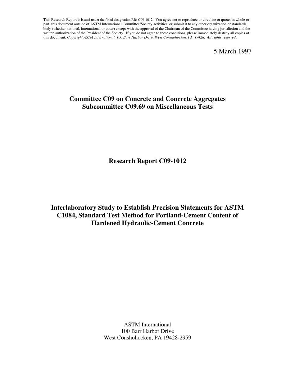 ASTM RR-C09-1012 1997.pdf_第1页