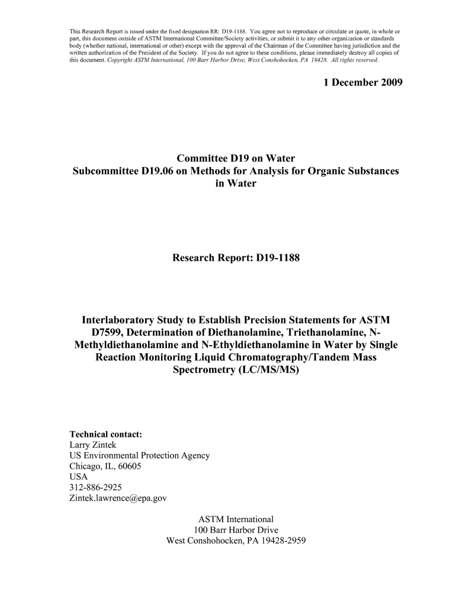 ASTM RR-D19-1188 2009.pdf_第1页