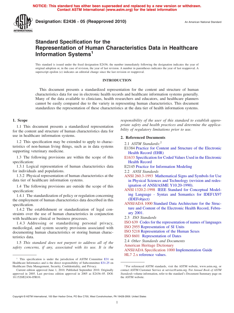 ASTM E2436 - 05 (2010).pdf_第1页