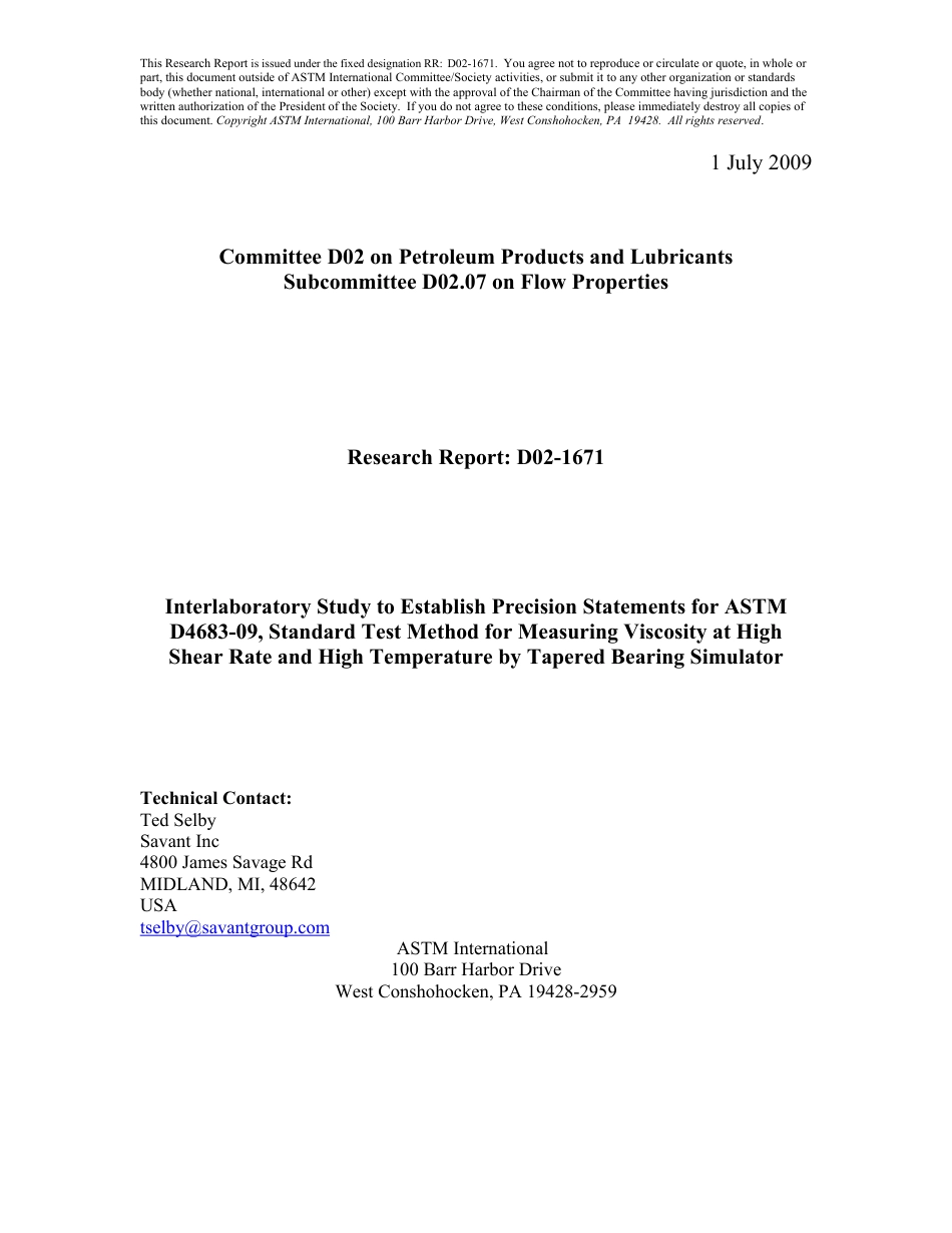 ASTM RR-D02-1671 2009.pdf_第1页
