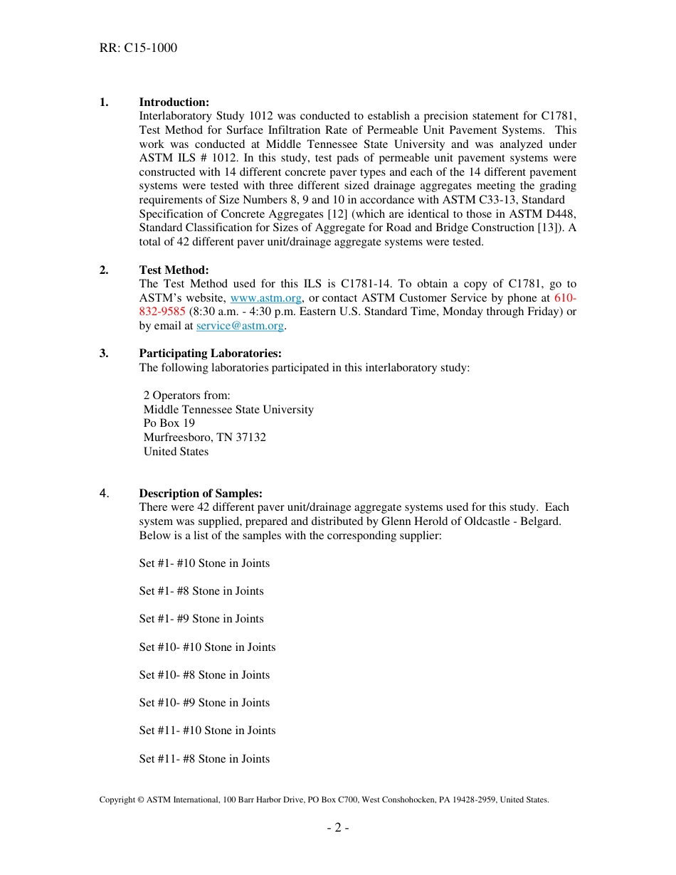 ASTM RR-C15-1000 2014.pdf_第2页