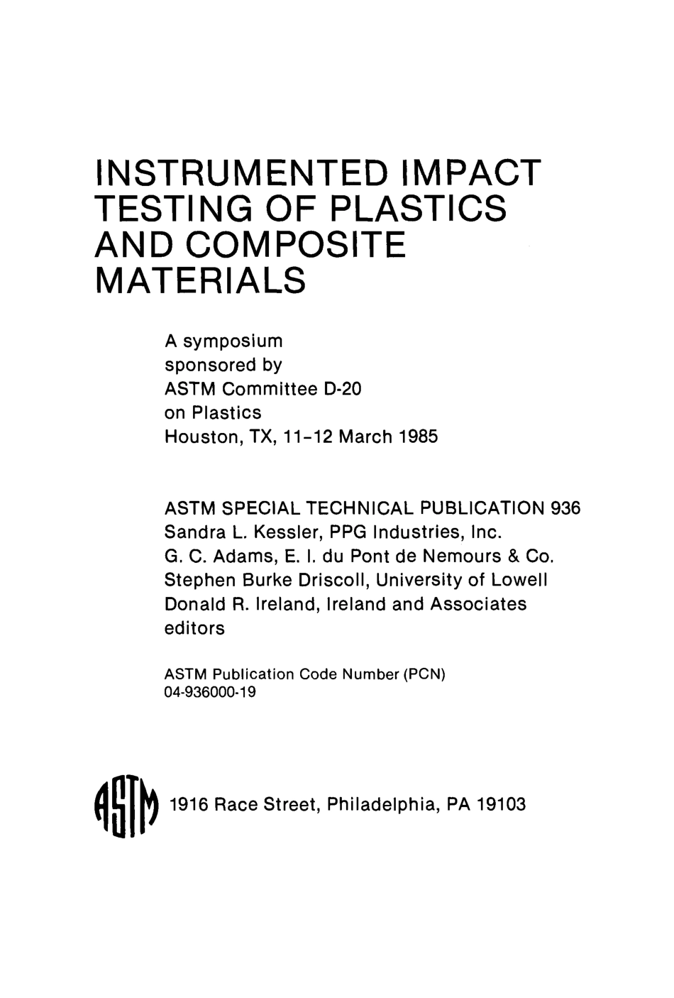 ASTM STP 936-1987.pdf_第2页