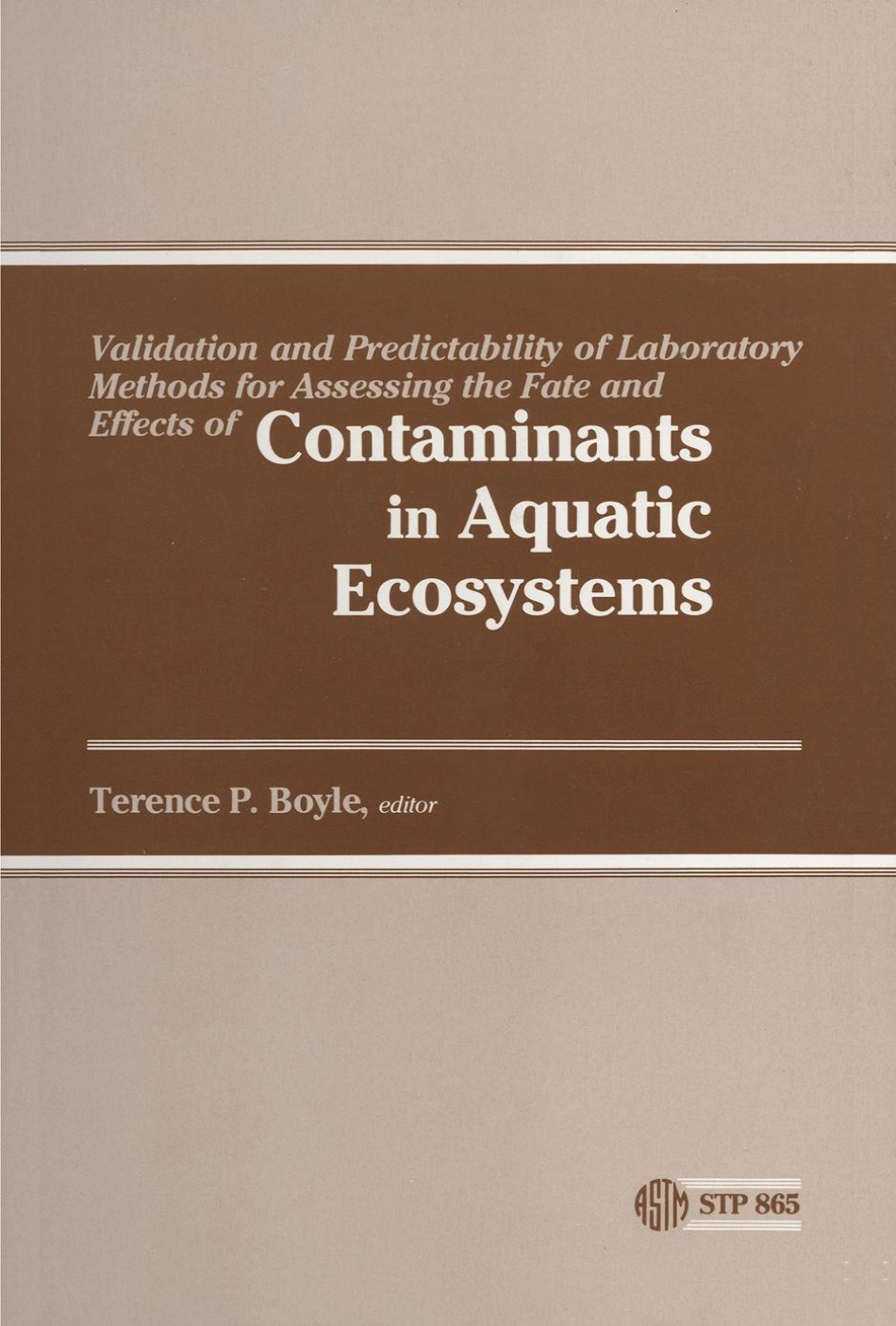 ASTM STP 865-1985.pdf_第1页