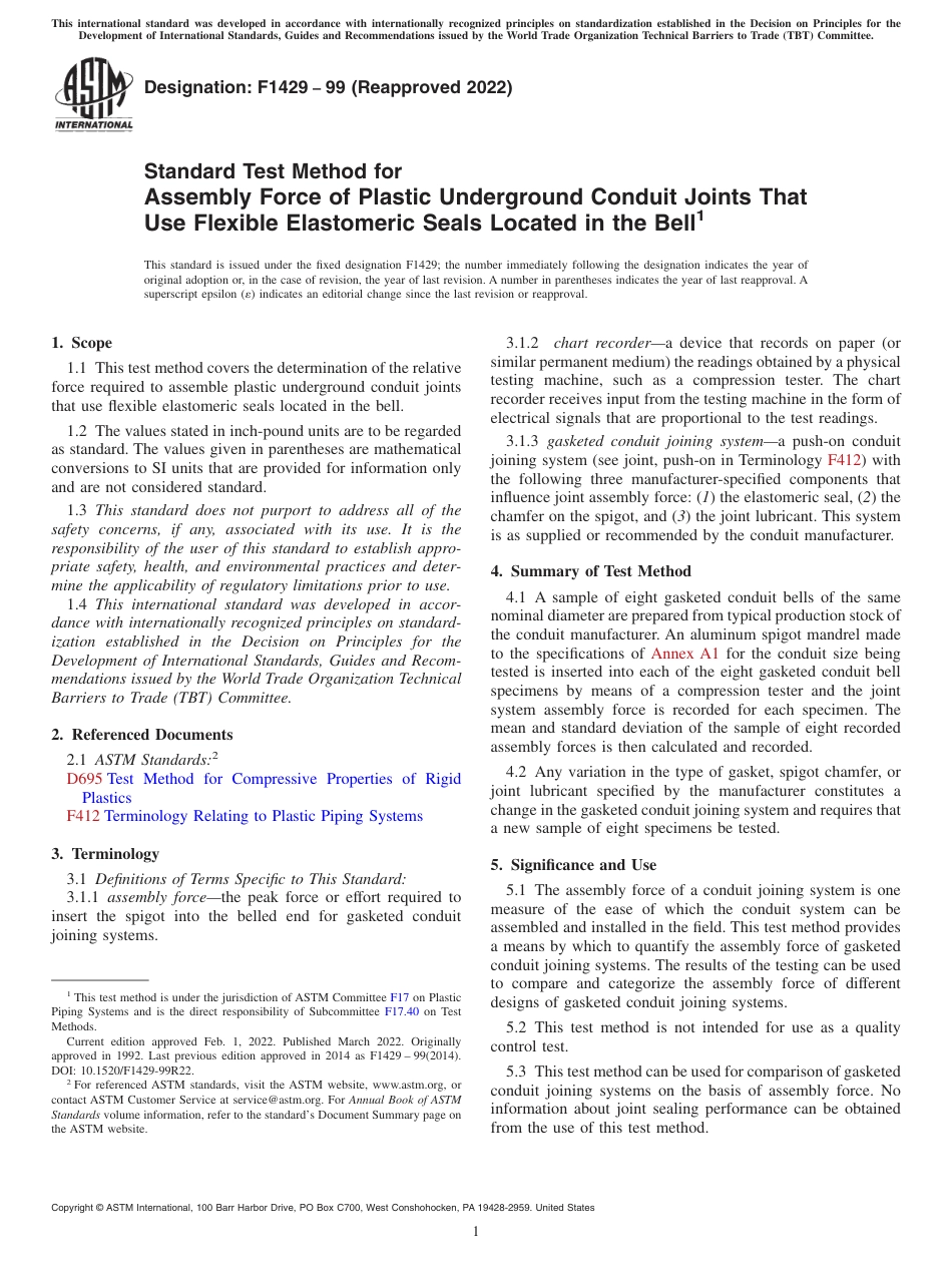 ASTM F1429 - 99 (2022).pdf_第1页