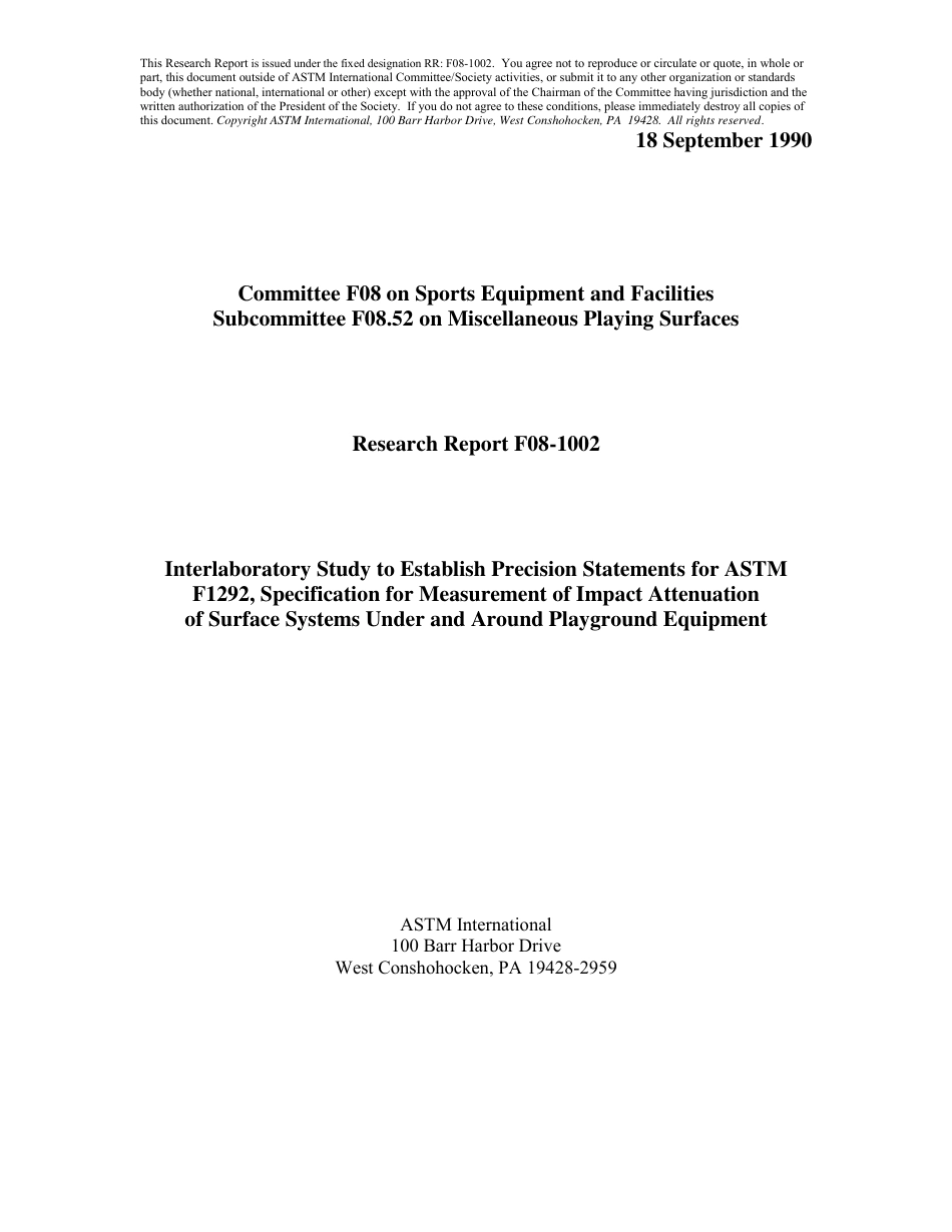 ASTM RR-F08-1002 1990.pdf_第1页