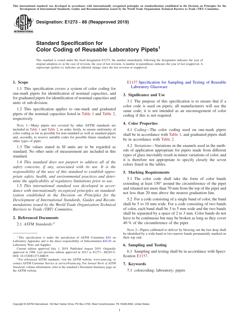 ASTM E1273 - 88 (2019).pdf_第1页