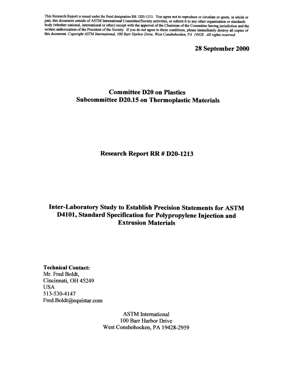 ASTM RR-D20-1213 2000.pdf_第1页