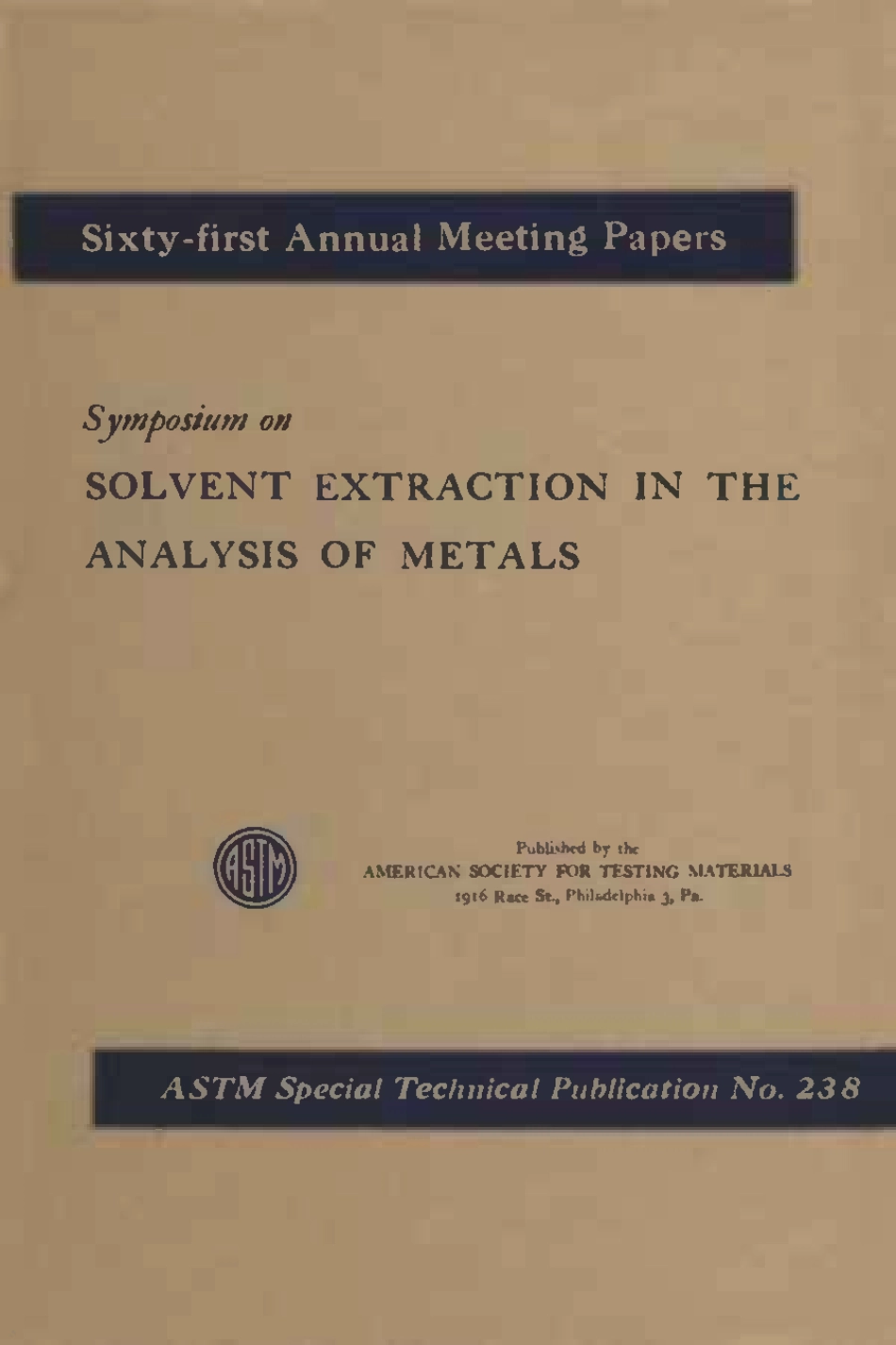 ASTM STP 238-1958.pdf_第1页