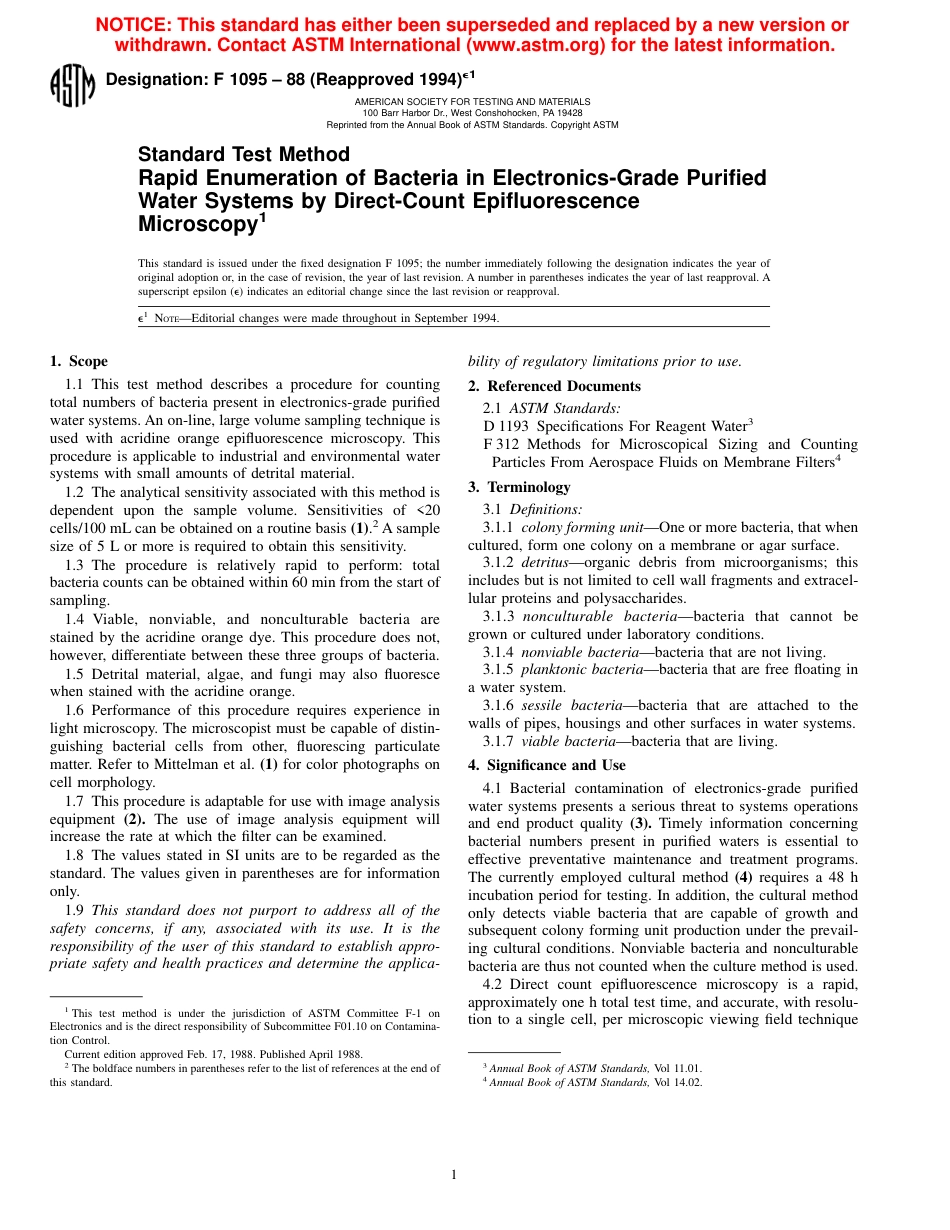 ASTM F1095 - 88 (1994)e1.pdf_第1页